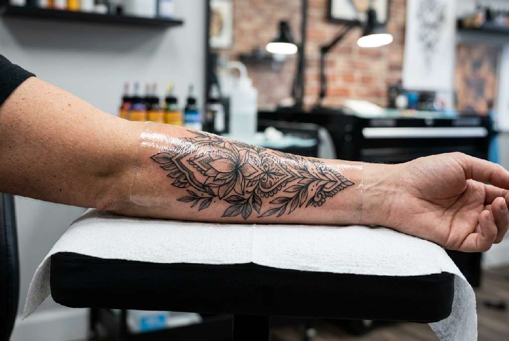 Arm Tattoo Schmerzen